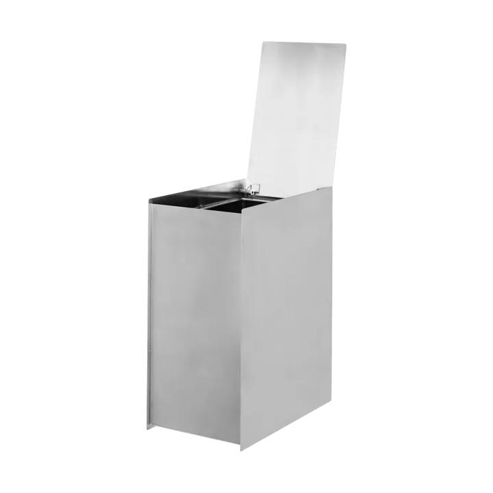 Sama soptunna - Brushed stainless steel - Ferm Living