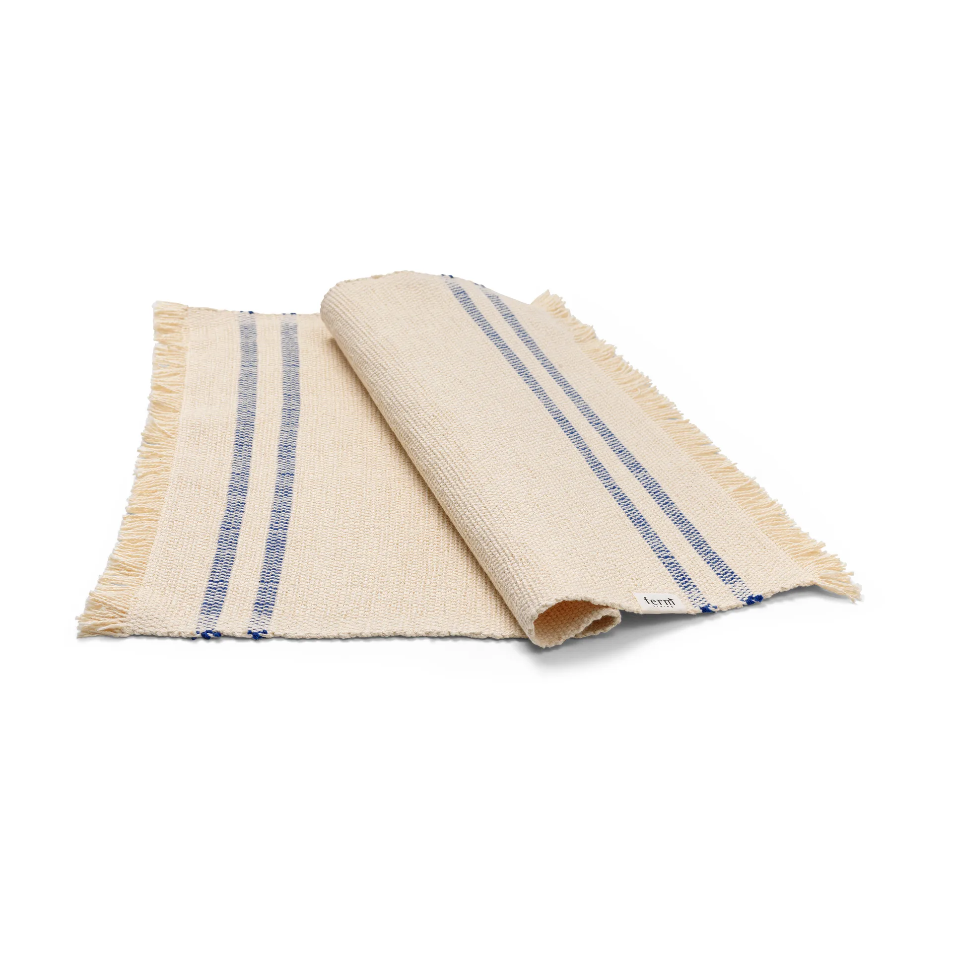 Savor bordstablett 38x50 cm, Off-white/Blue Ferm Living
