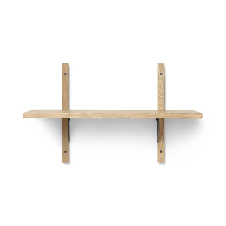 Sector hylla single narrow - Ek-svart - Ferm Living