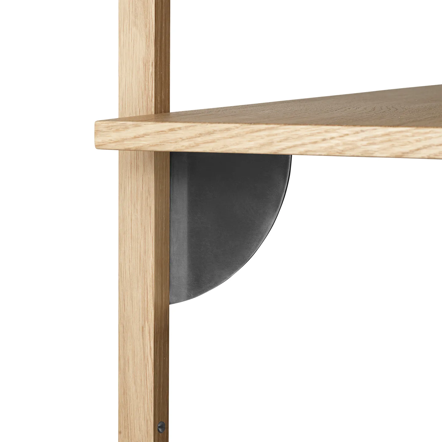Sector hylla triple wide, Ek-svart Ferm Living