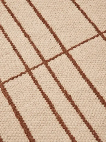 Sen matta - Parchment-chestnut, 140x200 cm - Ferm Living