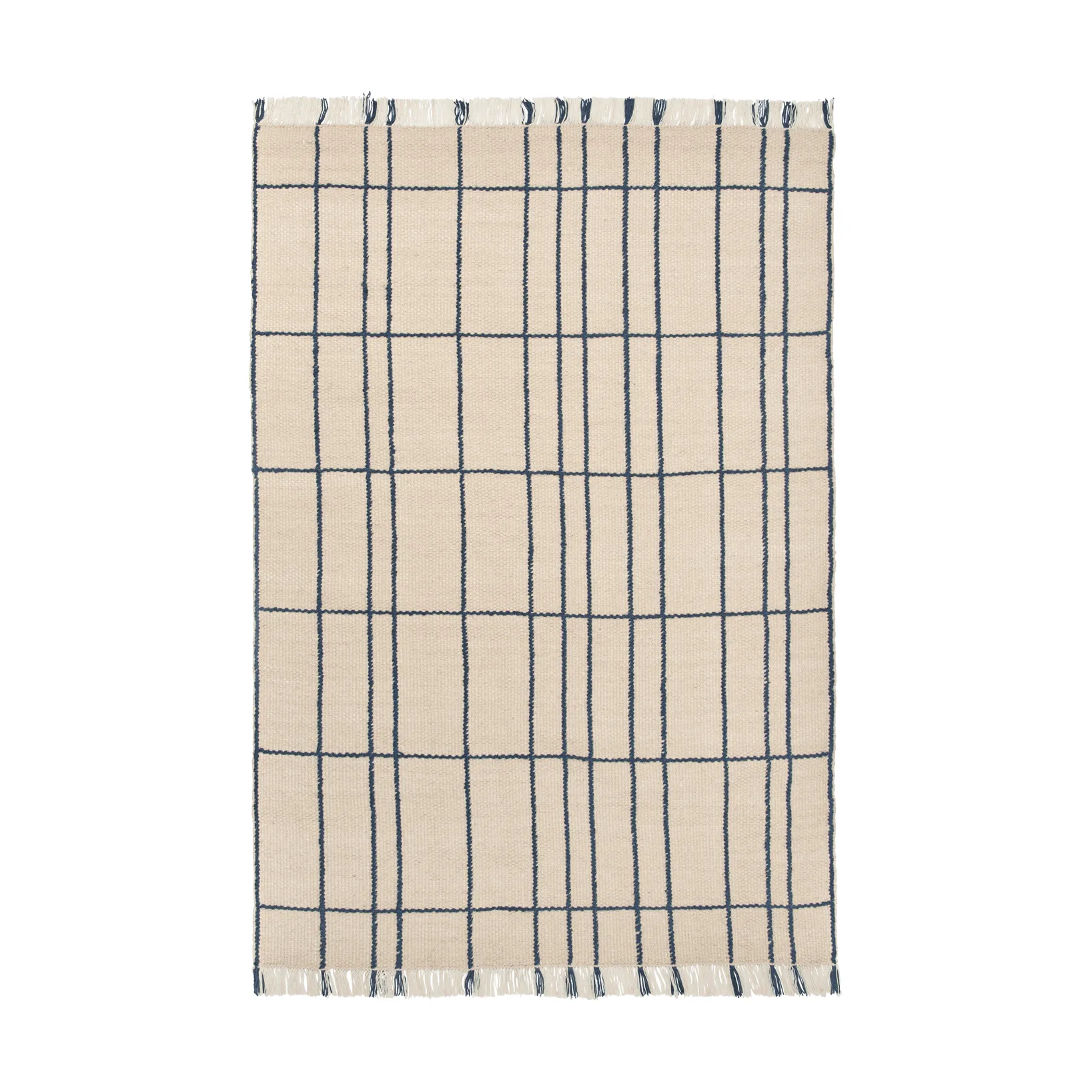 Sen matta, Parchment-indigo, 170x240 cm Ferm Living