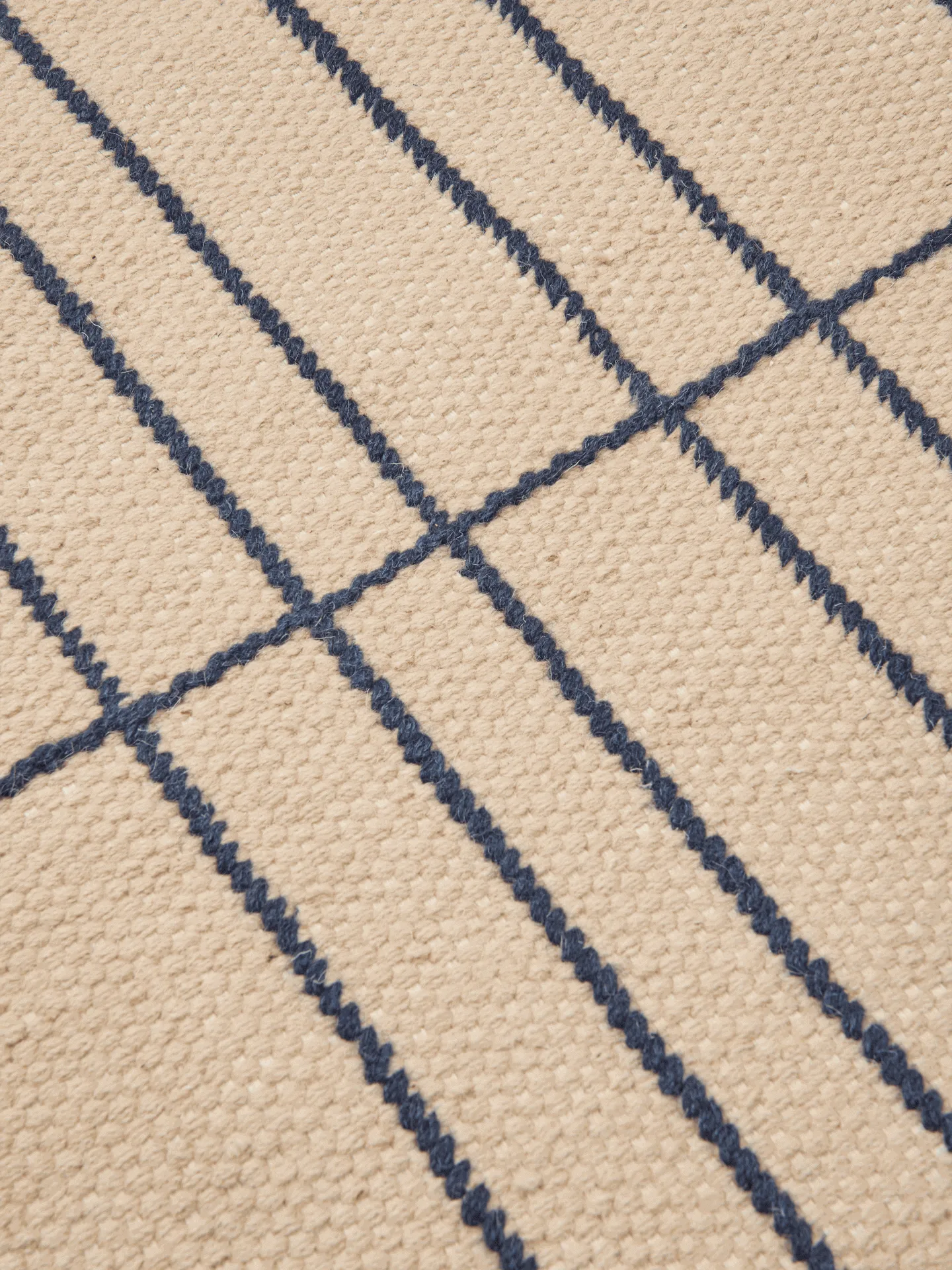 Sen matta, Parchment-indigo, 170x240 cm Ferm Living