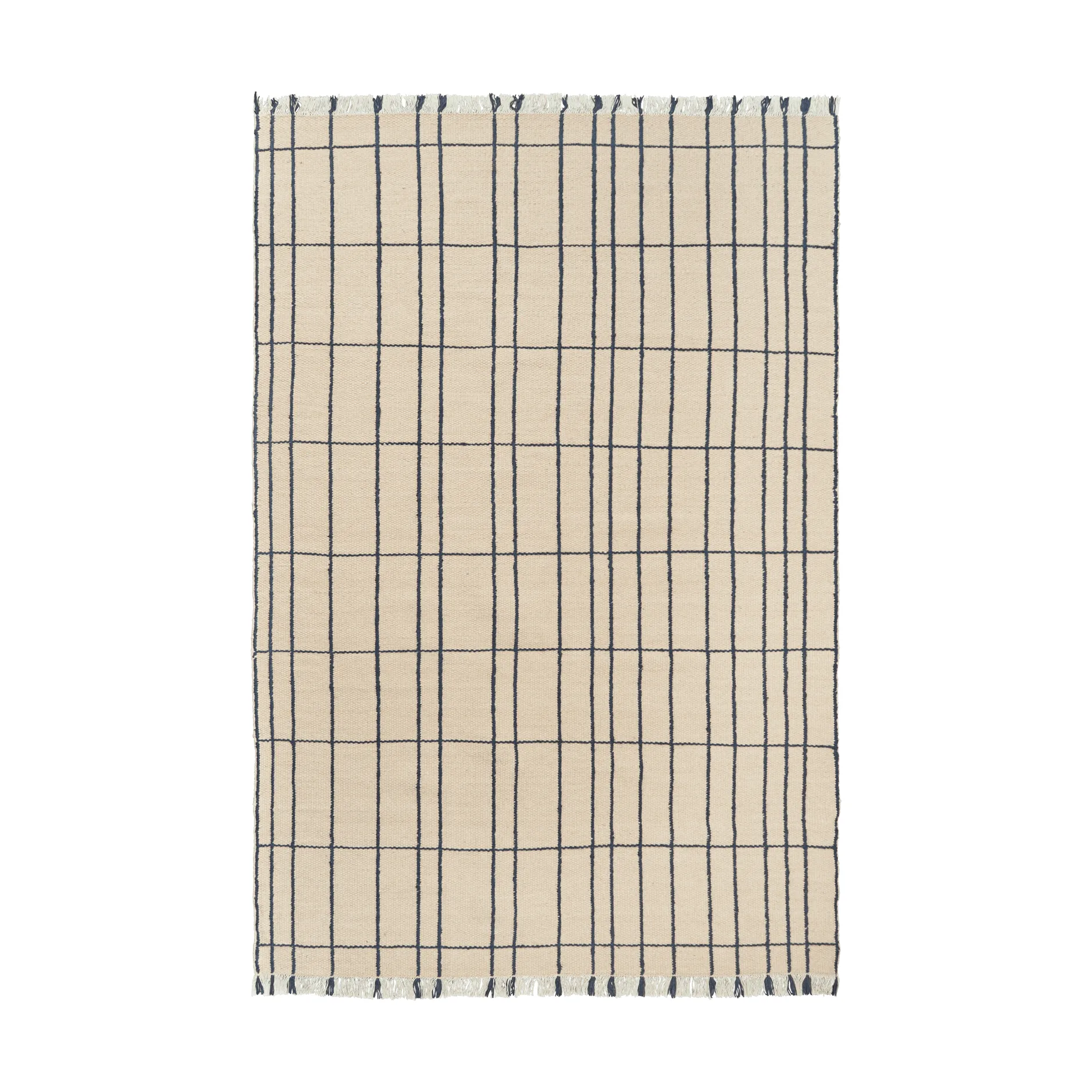Sen matta, Parchment-indigo, 200x300 cm Ferm Living