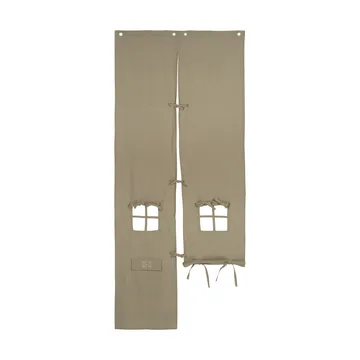 Settle dörrgardin - Elm green, 85x205 cm - Ferm Living