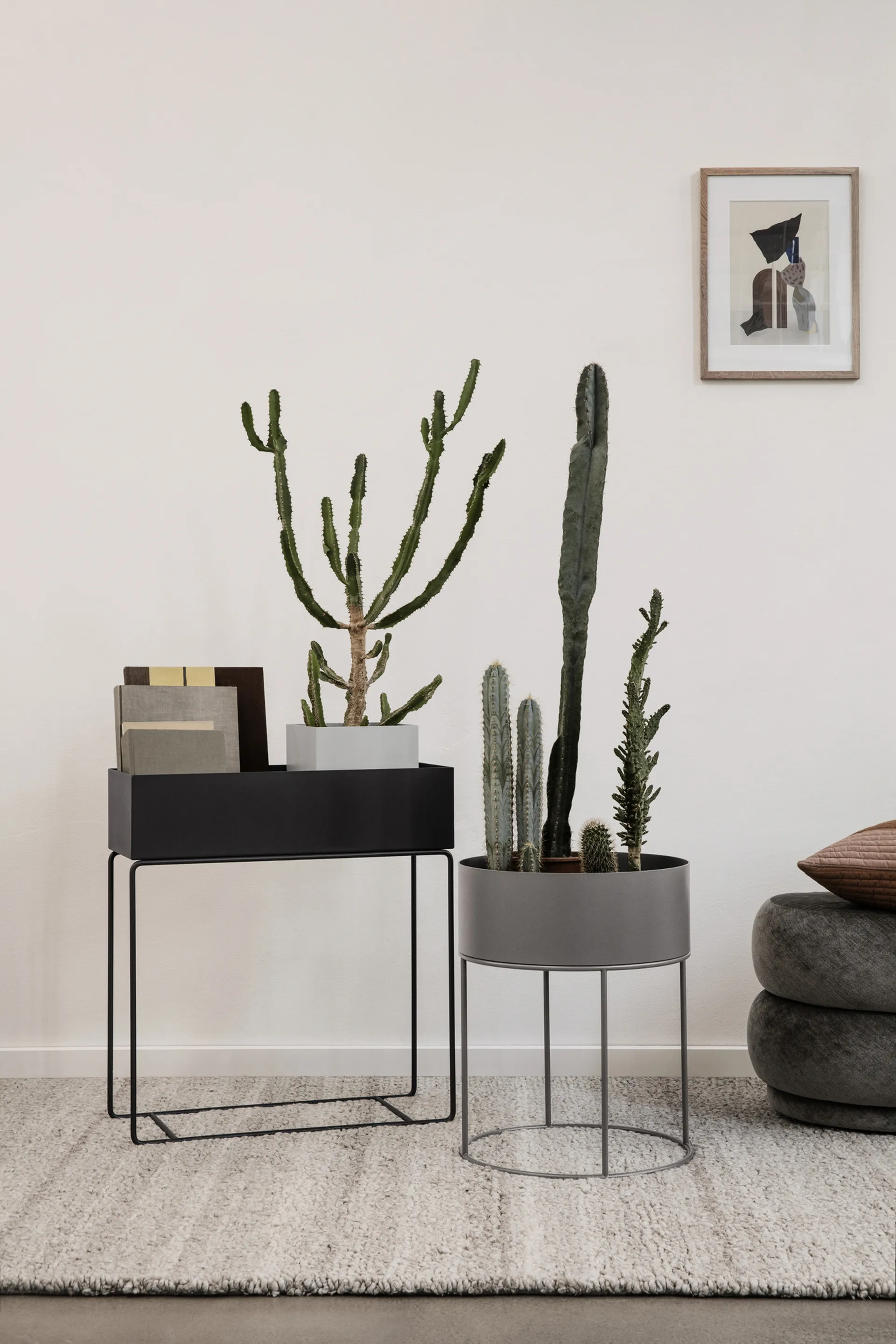 Shade Loop matta S 140x200 cm, Beige Ferm Living