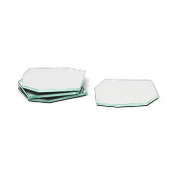 Shard glasunderlägg 4-pack - Mirror - Ferm Living