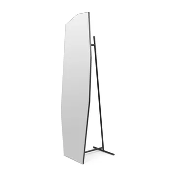 Shard golvspegel 57,8x165 cm - Black - Ferm Living