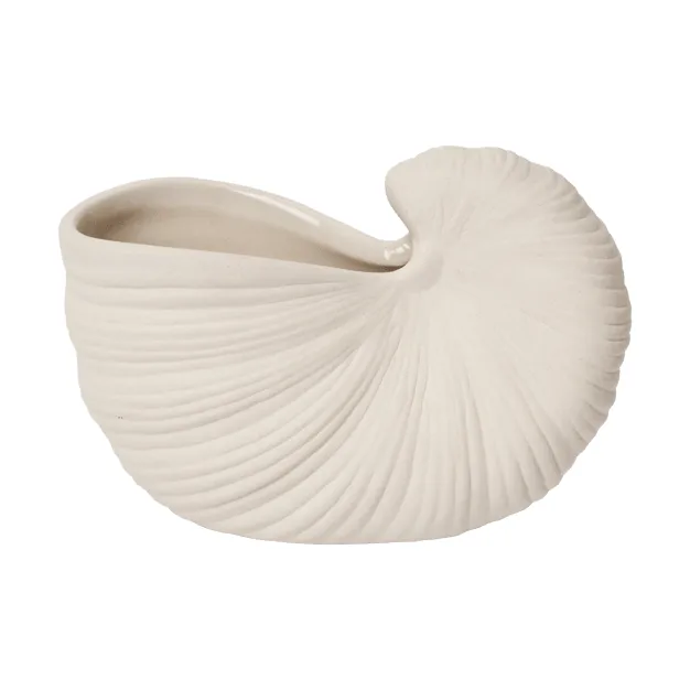Shell pot, Off-white, 11x5,5x7,7 cm Ferm Living