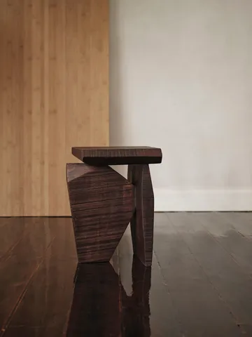 Silva Piece dekoration - Dark stained mango wood - Ferm Living