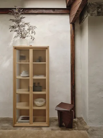 Silva Piece dekoration - Dark stained mango wood - Ferm Living