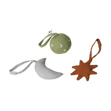 Skye babyleksaker 3 delar - Tea green - Ferm Living
