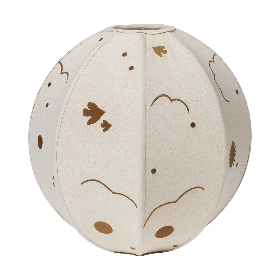 Skye lampskärm, Natural-bronze, Ø45 cm Ferm Living