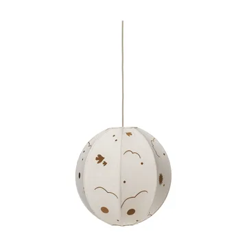 Skye lampskärm - Natural-bronze, Ø45 cm - Ferm Living
