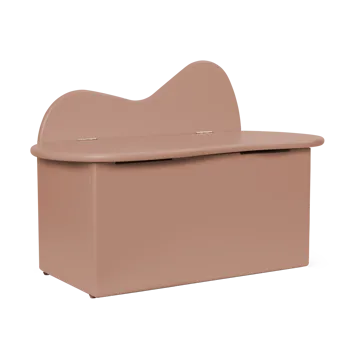 Slope bänk med förvaring 75x38x51 cm - Rose - Ferm Living