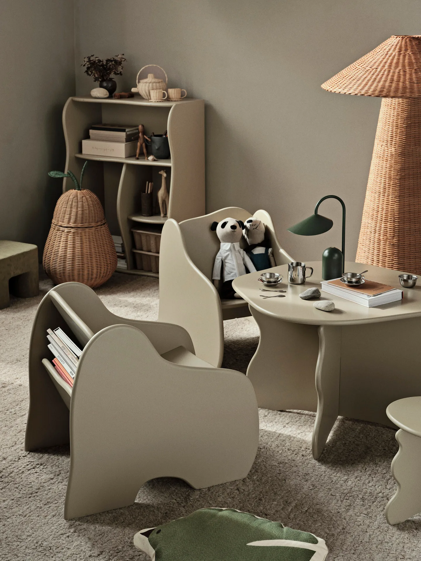 Slope bokhylla 66x95 cm, Cashmere Ferm Living