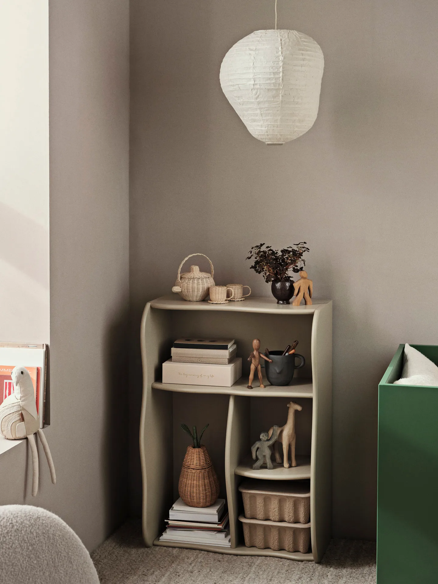 Slope bokhylla 66x95 cm, Cashmere Ferm Living