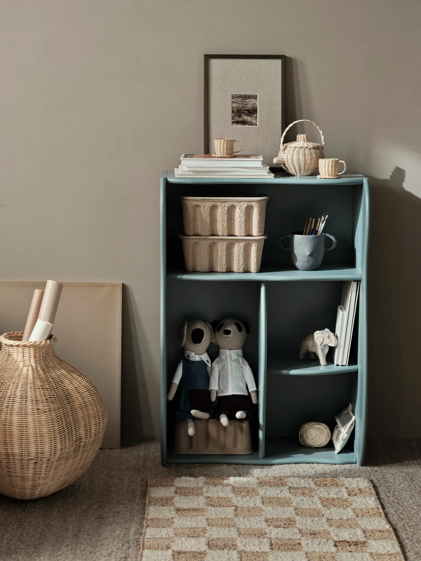 Slope bokhylla 66x95 cm, Storm Ferm Living