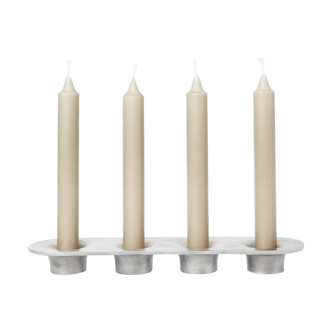 Soothe 4 ljusstake 8x29 cm, Aluminium Ferm Living