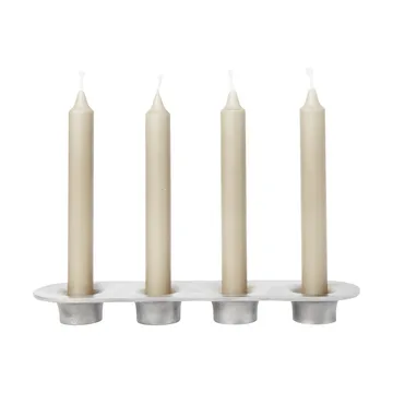 Soothe 4 ljusstake 8x29 cm - Aluminium - Ferm Living