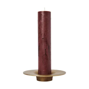 Soothe blockljusstake Ø16 cm - Brass Finish - Ferm Living