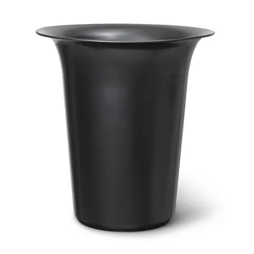 Spun alu korg hög Ø35 cm - Blackened Aluminium - Ferm Living