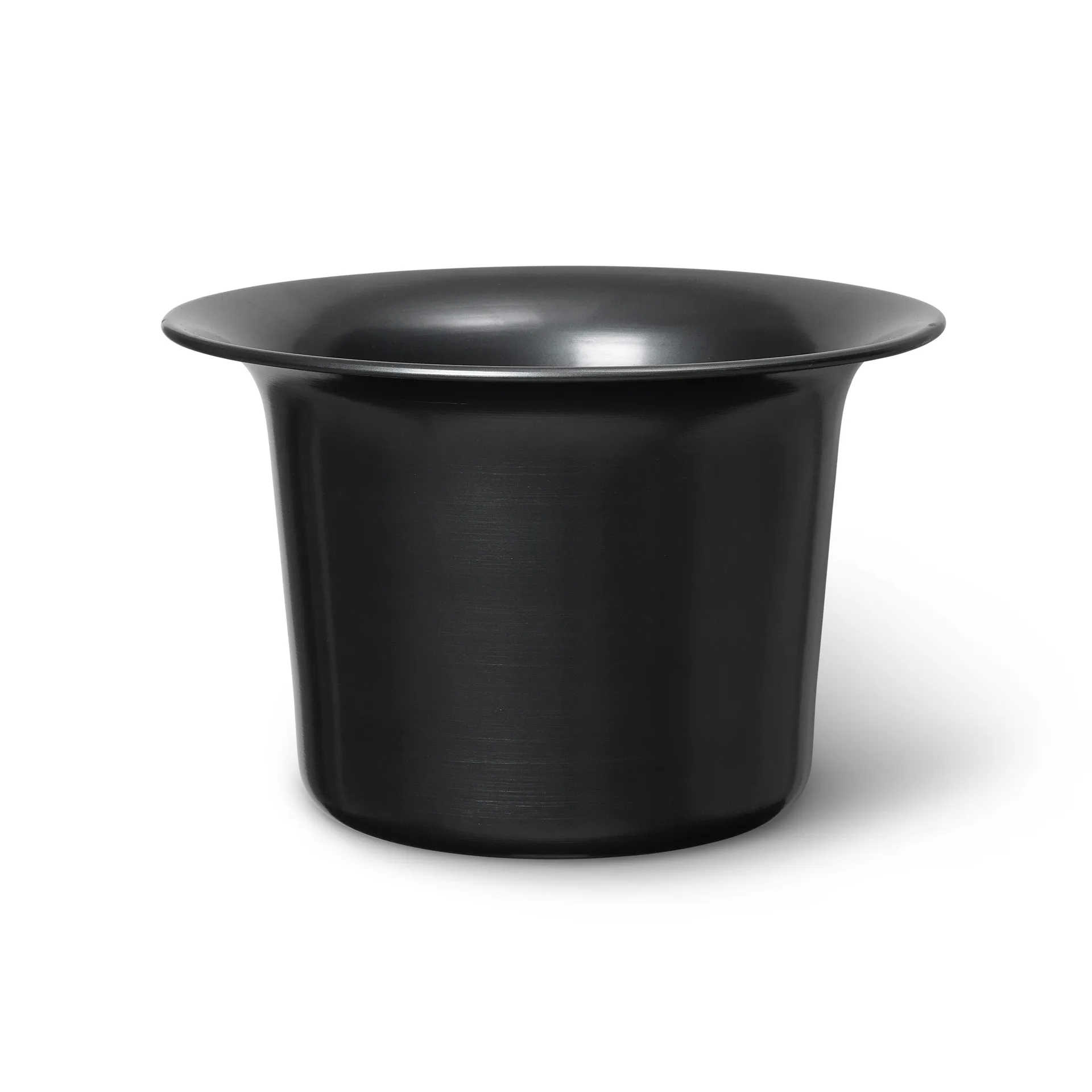 Spun alu korg låg Ø37, Blackened Aluminium Ferm Living