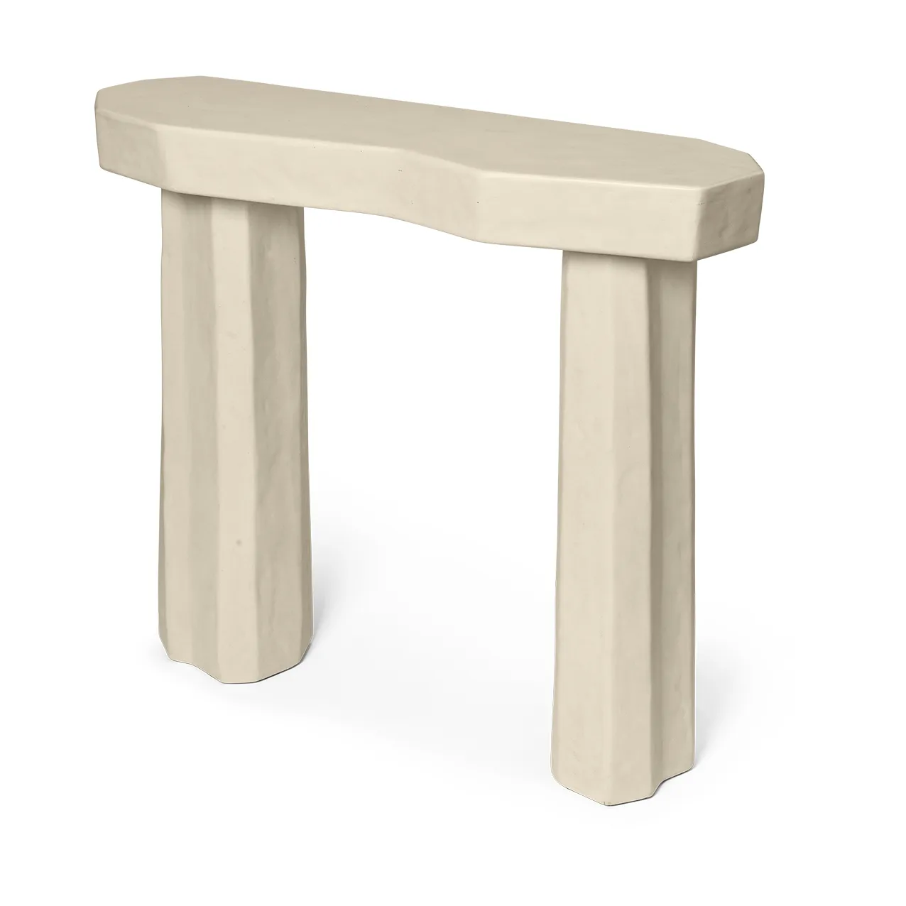 Staffa console table avlastningsbord 33,4x100,8x85 cm, Ivory Ferm Living