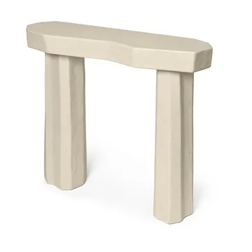 Staffa console table avlastningsbord 33,4x100,8x85 cm - Ivory - Ferm Living