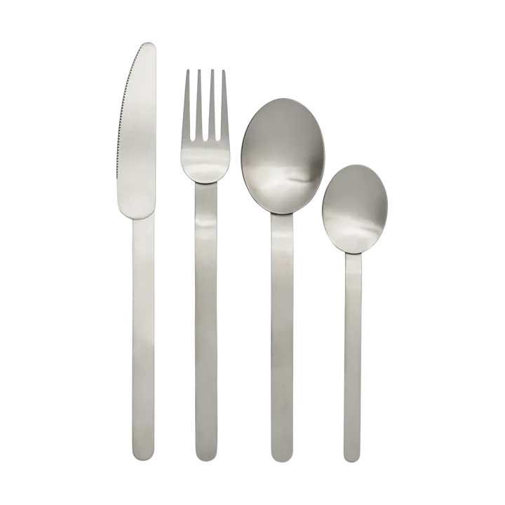 Stelo bestickset 4 delar - Brushed Stainless Steel - Ferm Living