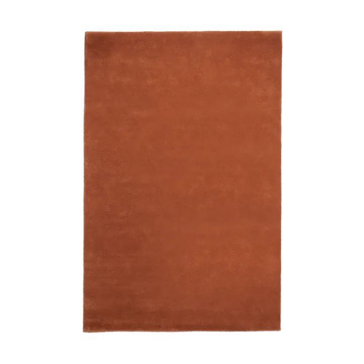 Stille tuftad matta - Red brown, 160x250 cm - Ferm Living