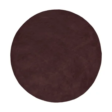 Stille tuftad matta rund - Dark pecan, Ø240 cm - Ferm Living