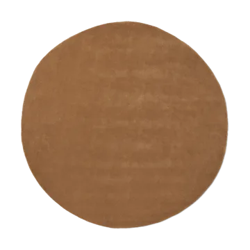 Stille tuftad matta rund - Toffee, Ø240 cm - Ferm Living