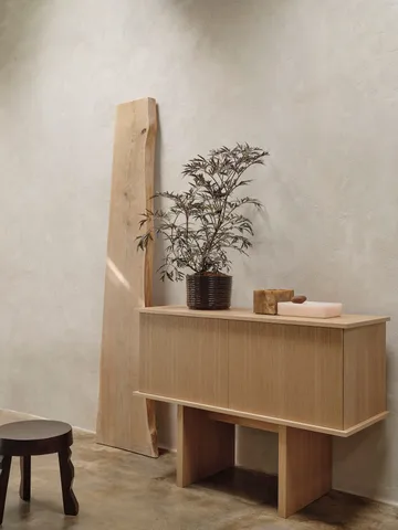 Stilt sideboard single 72,5x100 cm - Natural oak - Ferm Living