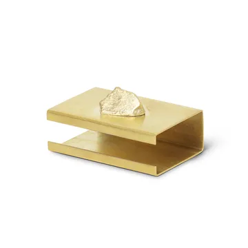 Stone tändsticksfodral - Mässing - Ferm Living