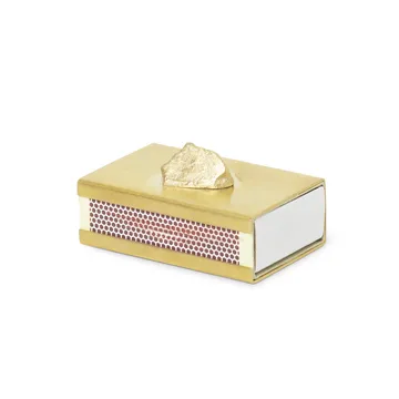 Stone tändsticksfodral - Mässing - Ferm Living