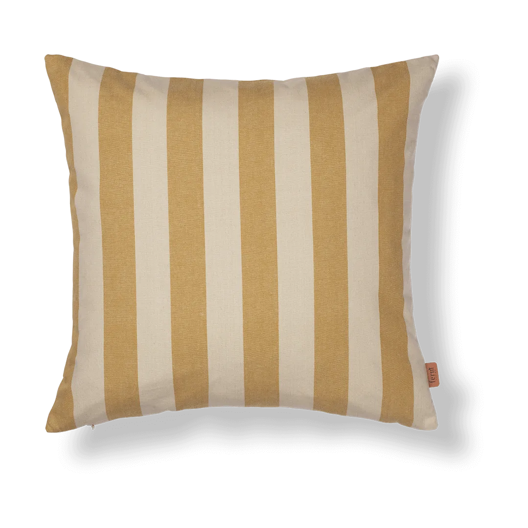 Strand outdoor kuddfodral 50x50 cm, Warm yellow-parchment Ferm Living
