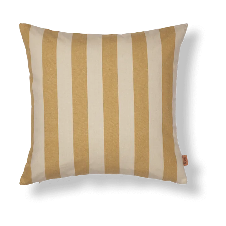 Strand outdoor kuddfodral 50x50 cm - Warm yellow-parchment - Ferm Living