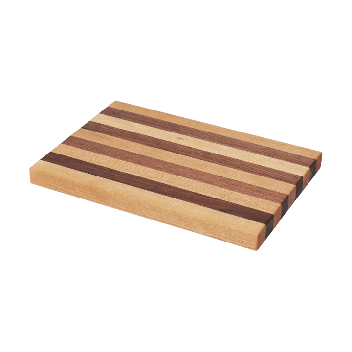 Stribe skärbräda bold 25x36 cm - Walnut-oak - Ferm Living