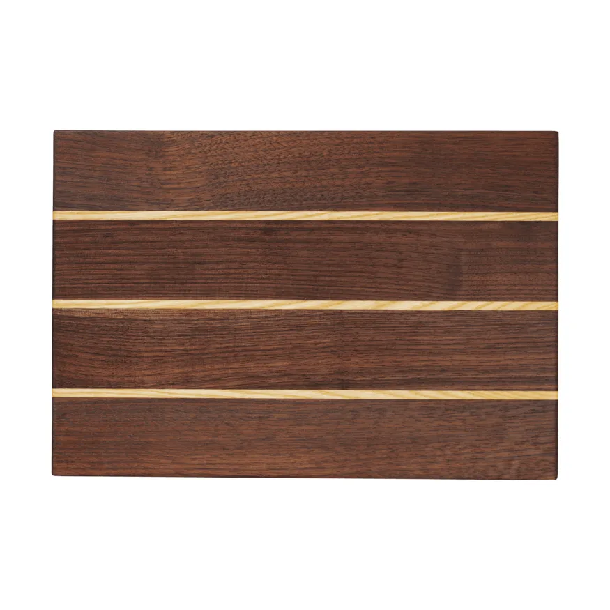 Stribe skärbräda fine 25x36 cm, Walnut-ash Ferm Living