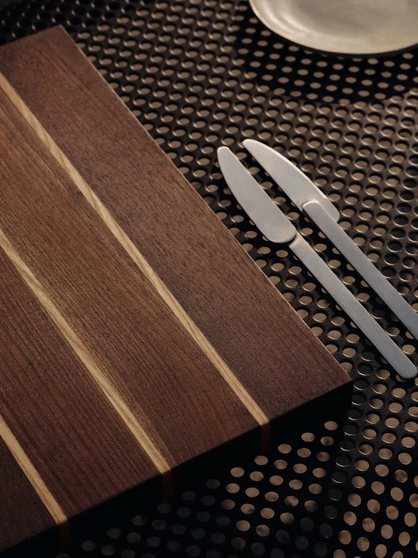 Stribe skärbräda fine 25x36 cm, Walnut-ash Ferm Living