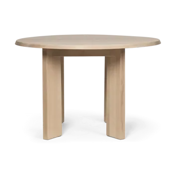 Tarn matbord 104,6x113,5 cm - White Oiled Beech - Ferm Living