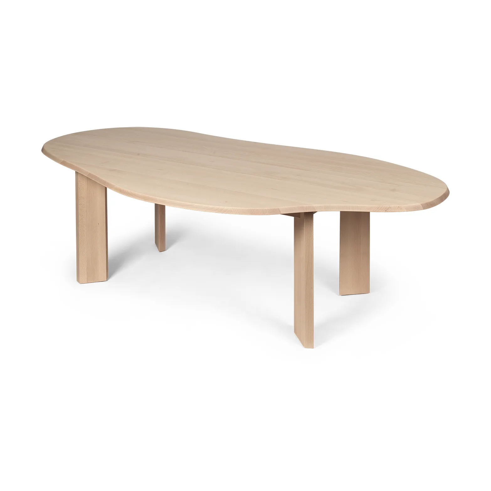 Tarn matbord 118,5x220 cm, White Oiled Beech Ferm Living