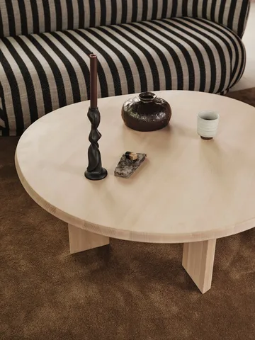 Tarn soffbord 107,6x108,1 cm - White oiled beech - Ferm Living