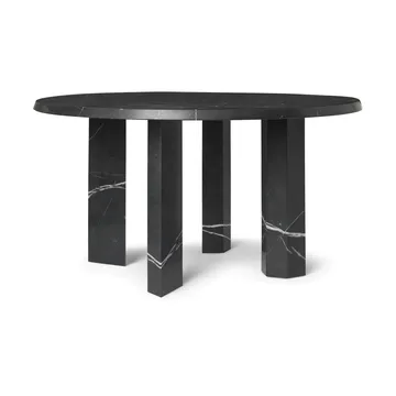 Taula soffbord Ø67x35 cm - Black - Ferm Living
