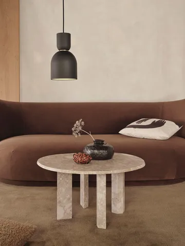 Taula soffbord Ø67x35 cm - Sand - Ferm Living
