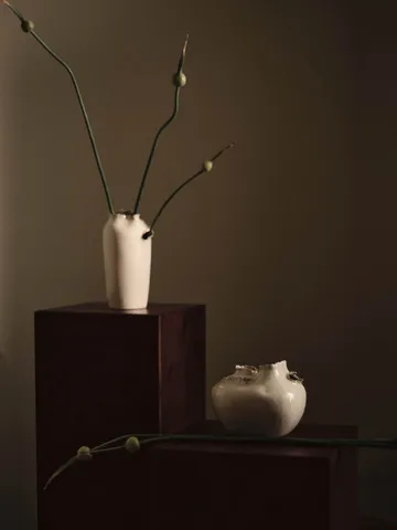 Tereo vas - Off-white speckle, 27 cm - Ferm Living