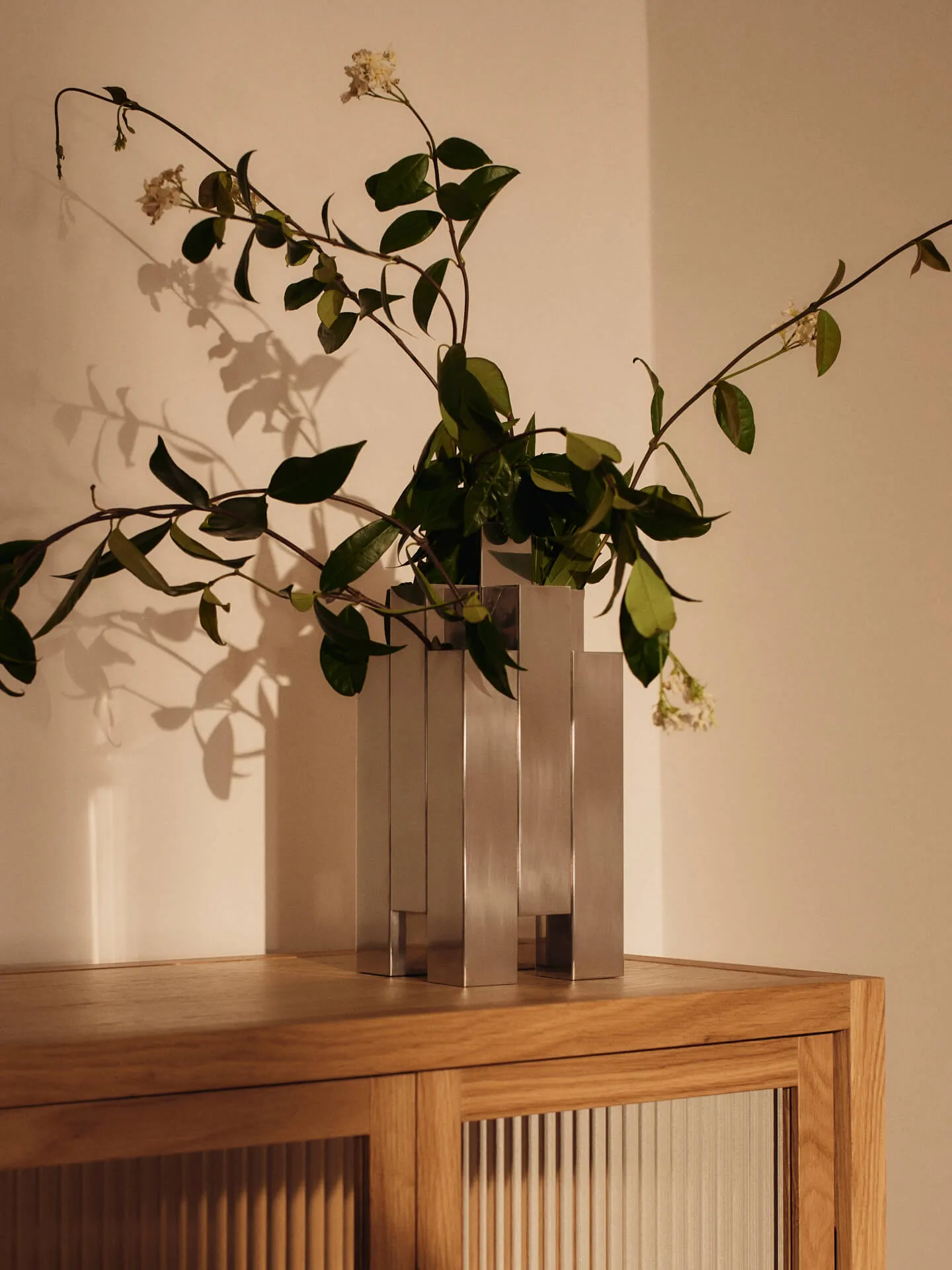 Tessera vas 3x3, Mirror polished Ferm Living