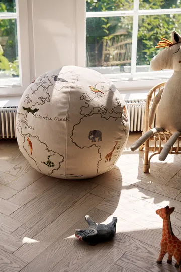 The world sittpuff - Offwhite - Ferm Living