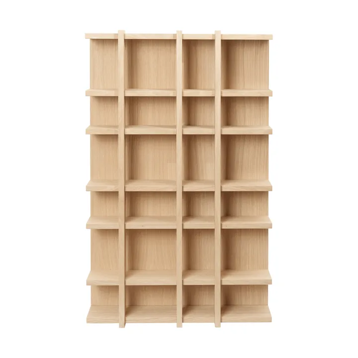 Tilem bokhylla - Ekfanér, 4x6 - Ferm Living
